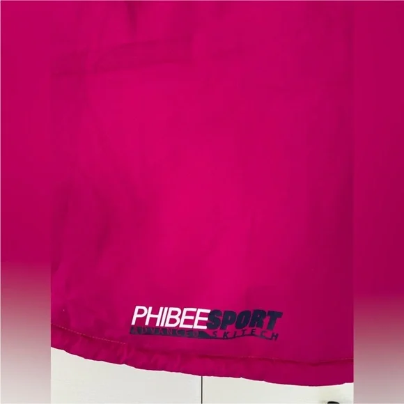 PHIBEE Girl’s Coat Winter Sportswear Snowboard Ski Jacket Pink New size 14 - Picture 8 of 16